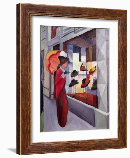 The Hat Shop-Auguste Macke-Framed Giclee Print