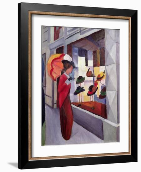 The Hat Shop-Auguste Macke-Framed Giclee Print