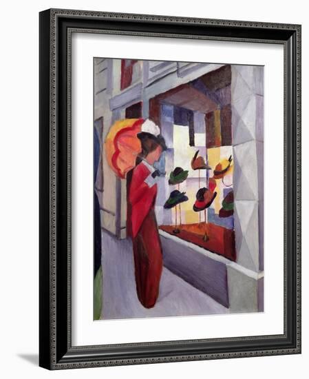 The Hat Shop-Auguste Macke-Framed Giclee Print