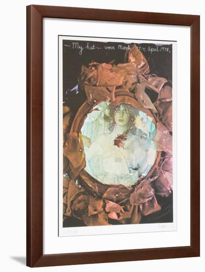 The Hat-Colette-Framed Collectable Print