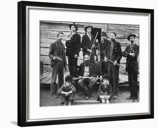 The Hatfields, 1899-null-Framed Photographic Print