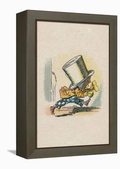 The Hatter Leaving the Court, 1930-John Tenniel-Framed Premier Image Canvas