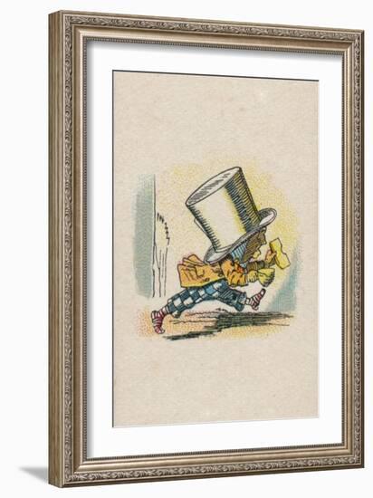 The Hatter Leaving the Court, 1930-John Tenniel-Framed Giclee Print