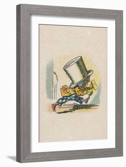 The Hatter Leaving the Court, 1930-John Tenniel-Framed Giclee Print