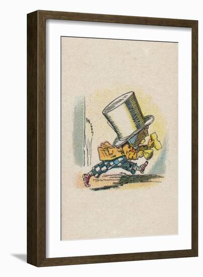 The Hatter Leaving the Court, 1930-John Tenniel-Framed Giclee Print