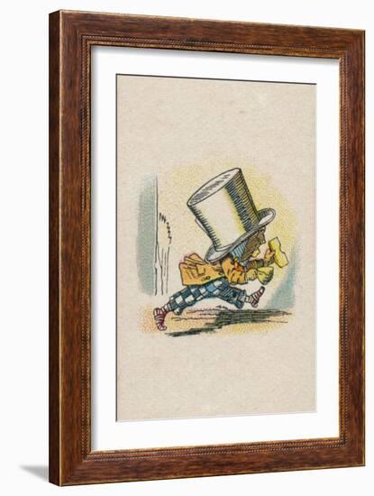 The Hatter Leaving the Court, 1930-John Tenniel-Framed Giclee Print