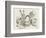 The Hatter's Mad Tea Party the Hatter and the Hare Put the Dormouse in the Tea-Pot-John Tenniel-Framed Photographic Print