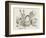 The Hatter's Mad Tea Party the Hatter and the Hare Put the Dormouse in the Tea-Pot-John Tenniel-Framed Photographic Print