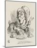 The Hatter Sings-John Tenniel-Mounted Art Print