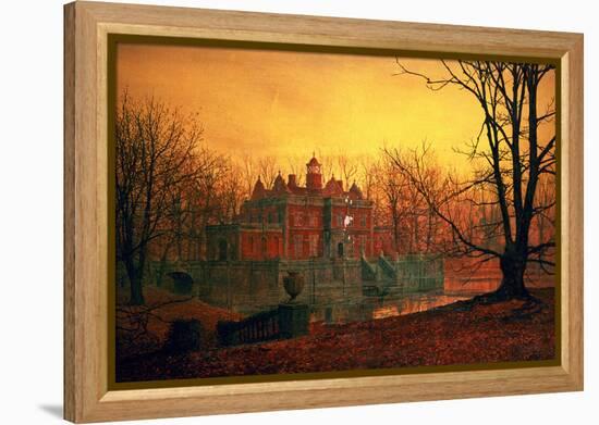 The Haunted House-John Atkinson Grimshaw-Framed Premier Image Canvas