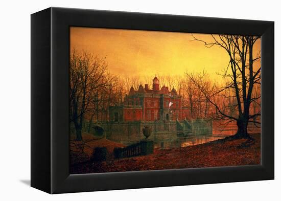 The Haunted House-John Atkinson Grimshaw-Framed Premier Image Canvas