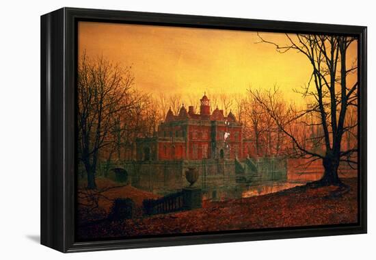 The Haunted House-John Atkinson Grimshaw-Framed Premier Image Canvas