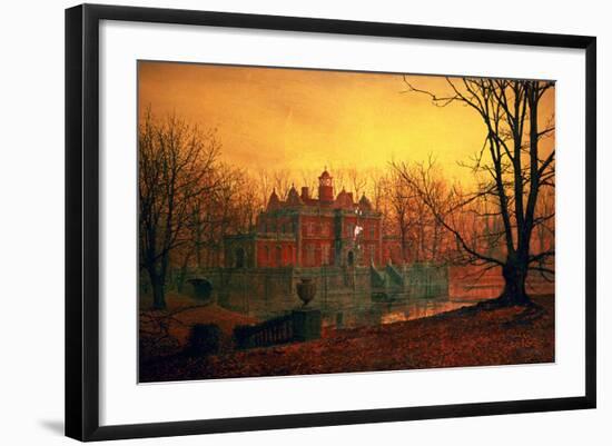 The Haunted House-John Atkinson Grimshaw-Framed Giclee Print