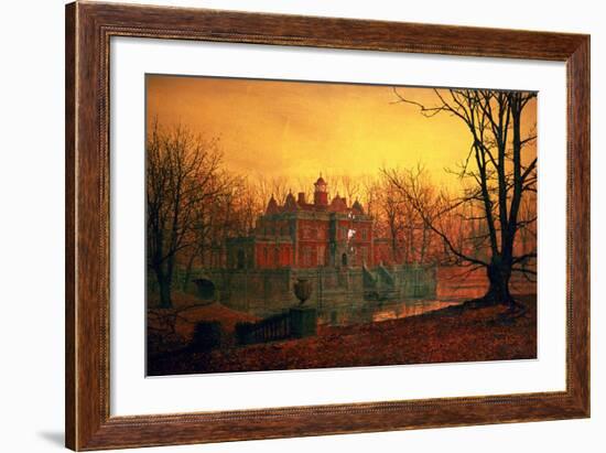 The Haunted House-John Atkinson Grimshaw-Framed Giclee Print