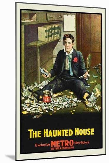 The Haunted House-Metro-Mounted Art Print