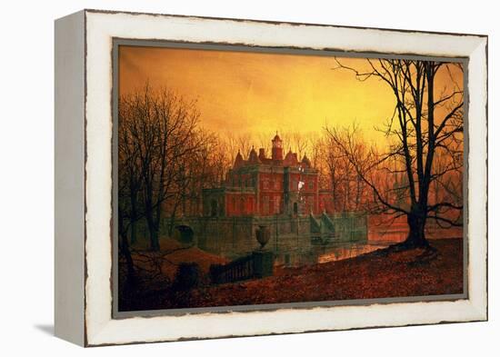 The Haunted House-John Atkinson Grimshaw-Framed Premier Image Canvas