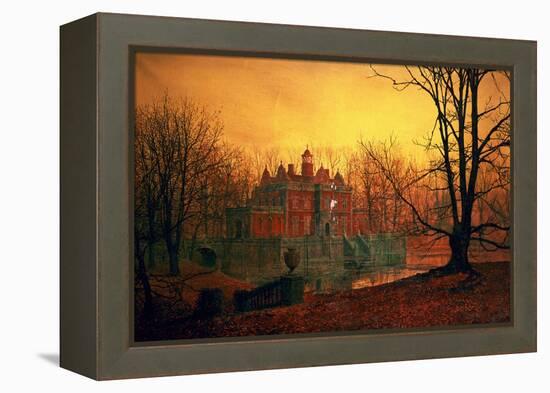 The Haunted House-John Atkinson Grimshaw-Framed Premier Image Canvas