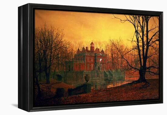 The Haunted House-John Atkinson Grimshaw-Framed Premier Image Canvas