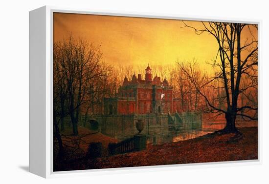 The Haunted House-John Atkinson Grimshaw-Framed Premier Image Canvas