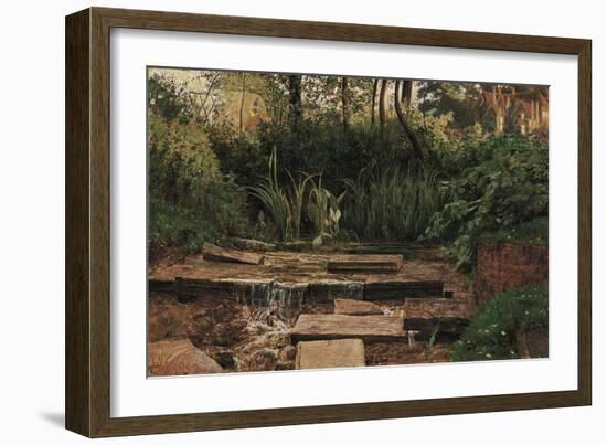 The Haunted Manor-William Holman Hunt-Framed Giclee Print