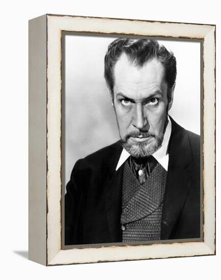 The Haunted Palace, Vincent Price, 1963-null-Framed Stretched Canvas