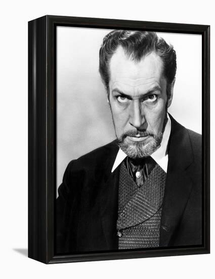 The Haunted Palace, Vincent Price, 1963-null-Framed Stretched Canvas