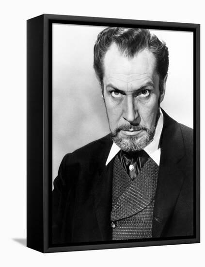 The Haunted Palace, Vincent Price, 1963-null-Framed Stretched Canvas