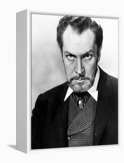 The Haunted Palace, Vincent Price, 1963-null-Framed Stretched Canvas