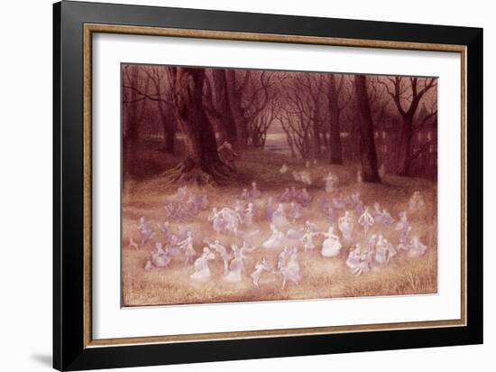 The Haunted Park-Richard Doyle-Framed Giclee Print