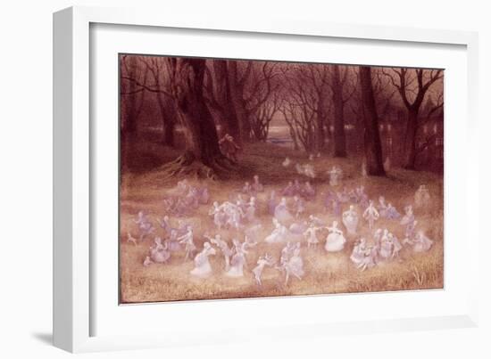 The Haunted Park-Richard Doyle-Framed Giclee Print