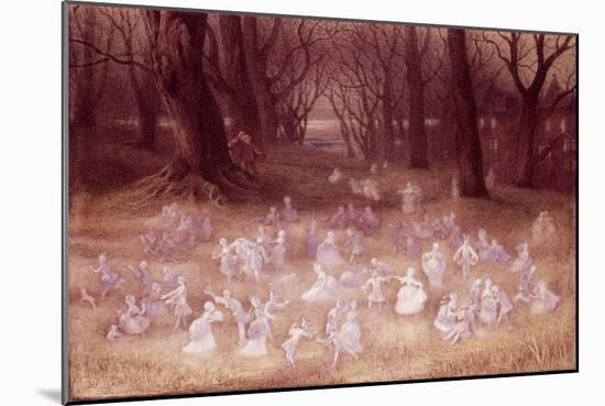 The Haunted Park-Richard Doyle-Mounted Giclee Print