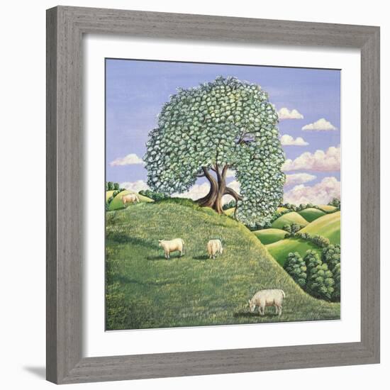 The Hawthorn Tree, 1981-Liz Wright-Framed Giclee Print