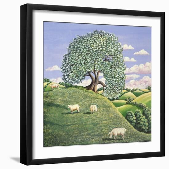 The Hawthorn Tree, 1981-Liz Wright-Framed Giclee Print