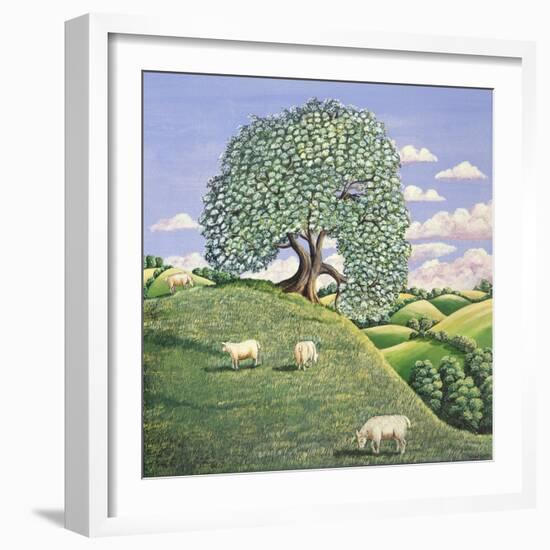 The Hawthorn Tree, 1981-Liz Wright-Framed Giclee Print