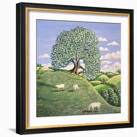 The Hawthorn Tree, 1981-Liz Wright-Framed Giclee Print