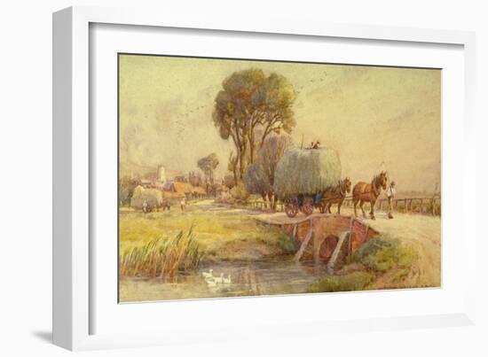 The Hay Cart-Peter Watson-Framed Giclee Print