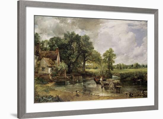 The Hay Wain, 1821-John Constable-Framed Giclee Print