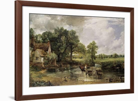 The Hay Wain, 1821-John Constable-Framed Giclee Print