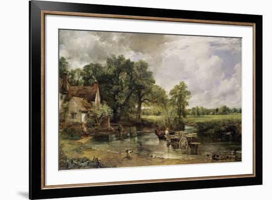 The Hay Wain, 1821-John Constable-Framed Giclee Print