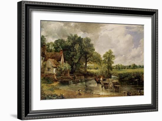 The Hay Wain, 1821-John Constable-Framed Giclee Print