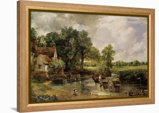 The Hay Wain, 1821-John Constable-Framed Premier Image Canvas