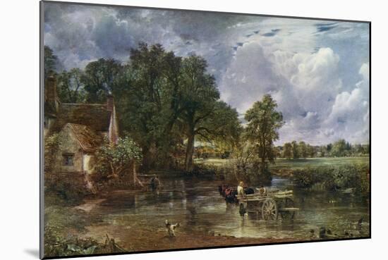 The Hay Wain, 1821-John Constable-Mounted Giclee Print