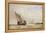 The Hayboat-William Clarkson Stanfield-Framed Premier Image Canvas