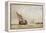 The Hayboat-William Clarkson Stanfield-Framed Premier Image Canvas