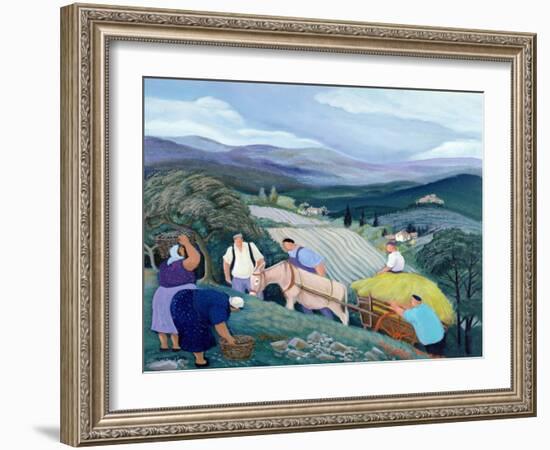 The Haycart-Margaret Loxton-Framed Giclee Print