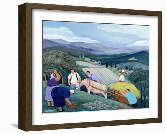 The Haycart-Margaret Loxton-Framed Giclee Print