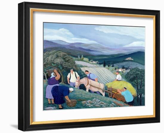 The Haycart-Margaret Loxton-Framed Giclee Print