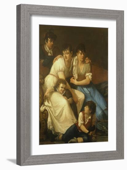 The Hayez Family, 1807-Francesco Hayez-Framed Giclee Print