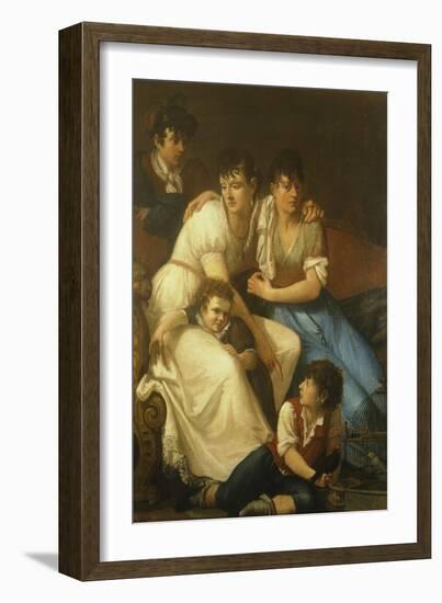 The Hayez Family, 1807-Francesco Hayez-Framed Giclee Print