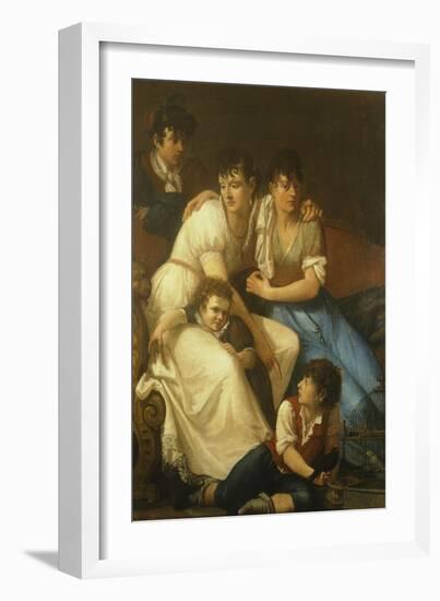 The Hayez Family, 1807-Francesco Hayez-Framed Giclee Print